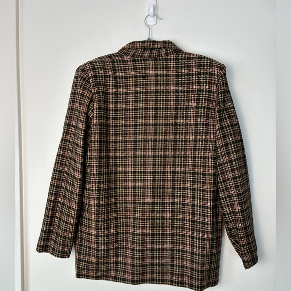 Vintage Plaid Blazer - Picture 3 of 8